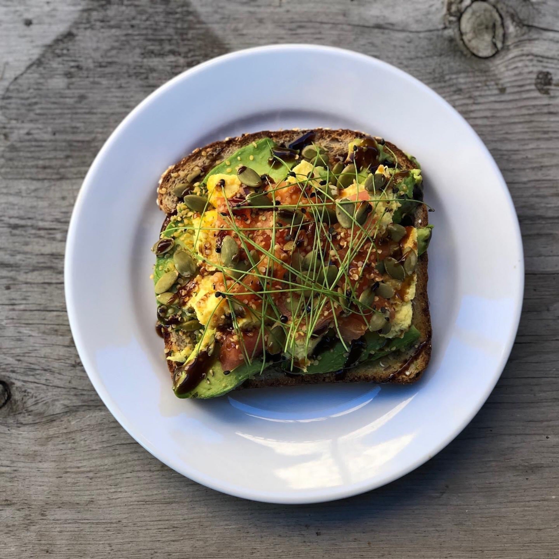 Avocado Toast Kaukauna Coffee & Tea